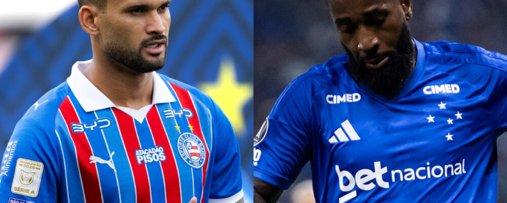 Bahia x Cruzeiro: onde assistir ao vivo e escalações pelo Brasileiro