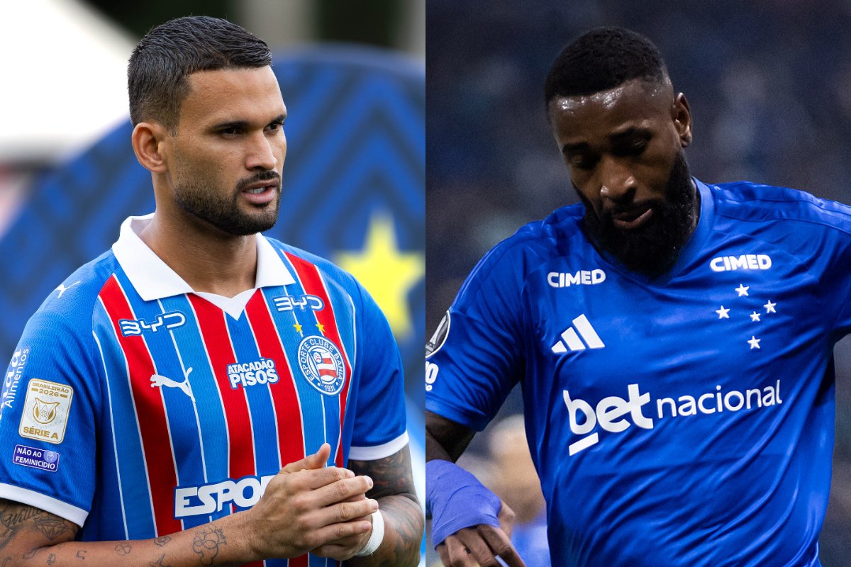 Bahia x Cruzeiro: onde assistir ao vivo e escalações pelo Brasileiro
