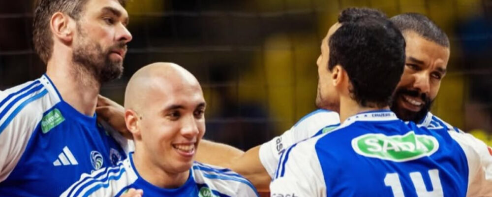 Campeão olímpico do vôlei se despede do Cruzeiro e diz: ‘Saio um outro atleta’