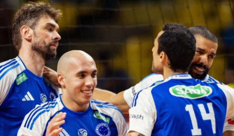 Campeão olímpico do vôlei se despede do Cruzeiro e diz: ‘Saio um outro atleta’