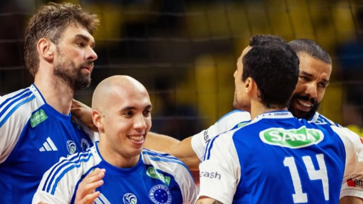 Campeão olímpico do vôlei se despede do Cruzeiro e diz: ‘Saio um outro atleta’