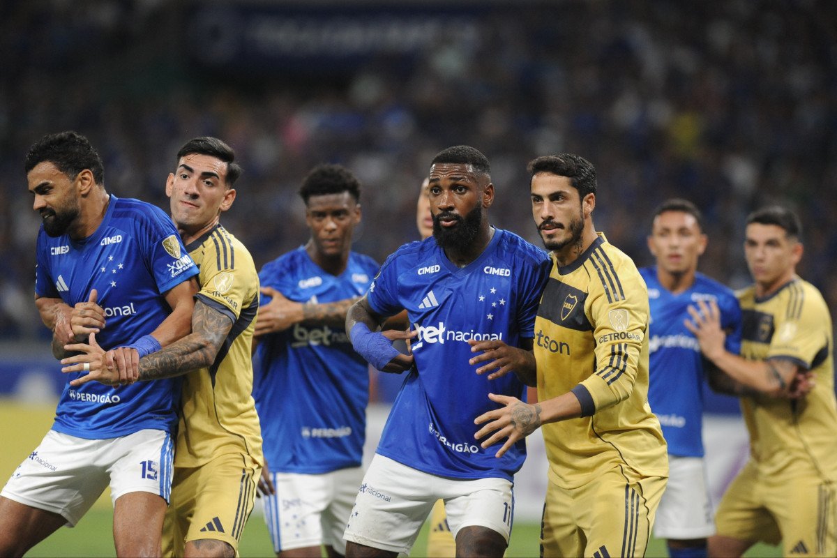 Cruzeiro venceu Boca Juniors por 1 a 0, no Mineirão, pela terceira rodada do Grupo D da Libertadores - (foto: Alexandre Guzanshe/EM/D.A.Press)