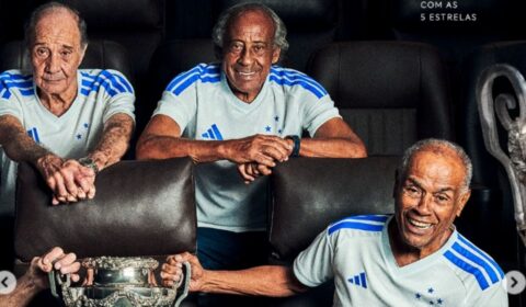 Com presença de ídolos, Cruzeiro lança vídeo promocional da camisa número 2