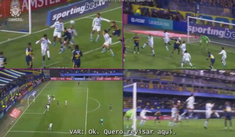 Conmebol divulga áudios do VAR de Boca x Cruzeiro e justifica: ‘Quer tirar o braço’