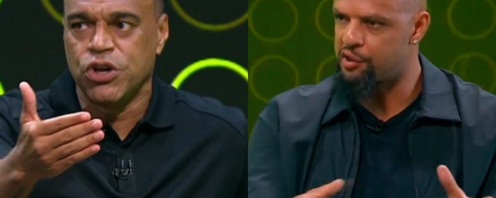 Denílson e Felipe Melo exaltam promessa do Cruzeiro: ‘Joga muito’
