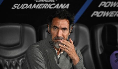 Domínguez desabafa após empate do Atlético: ‘Estou com muita dor’