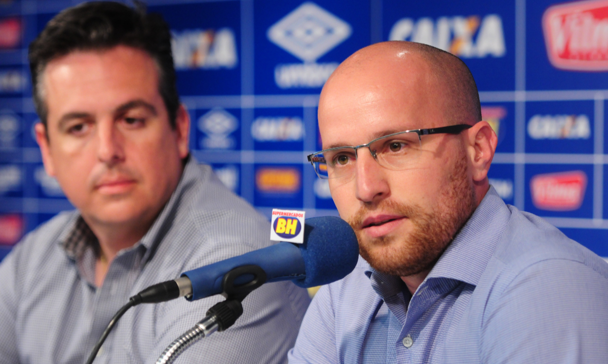 Thiago Scuro, ex-diretor de futebol do Cruzeiro - (foto: Leandro Couri/EM/D.A.Press)