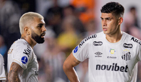 Gabigol sobe o tom após empate do Santos: ‘Adiantou me*** nenhuma’