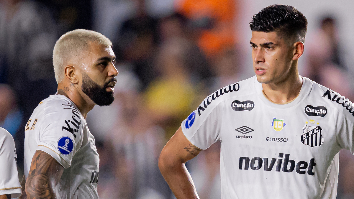 Gabigol sobe o tom após empate do Santos: ‘Adiantou me*** nenhuma’