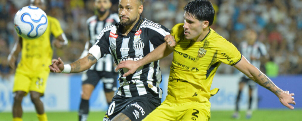 Neymar faz gol, mas Santos cede empate ao Recoleta e segue lanterna na Sul-Americana