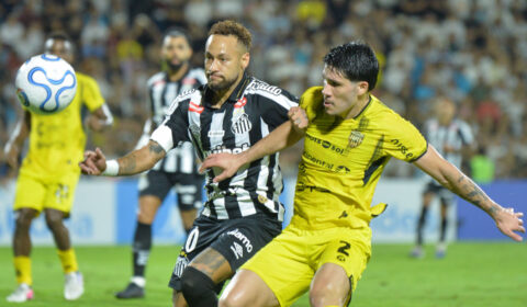 Neymar faz gol, mas Santos cede empate ao Recoleta e segue lanterna na Sul-Americana
