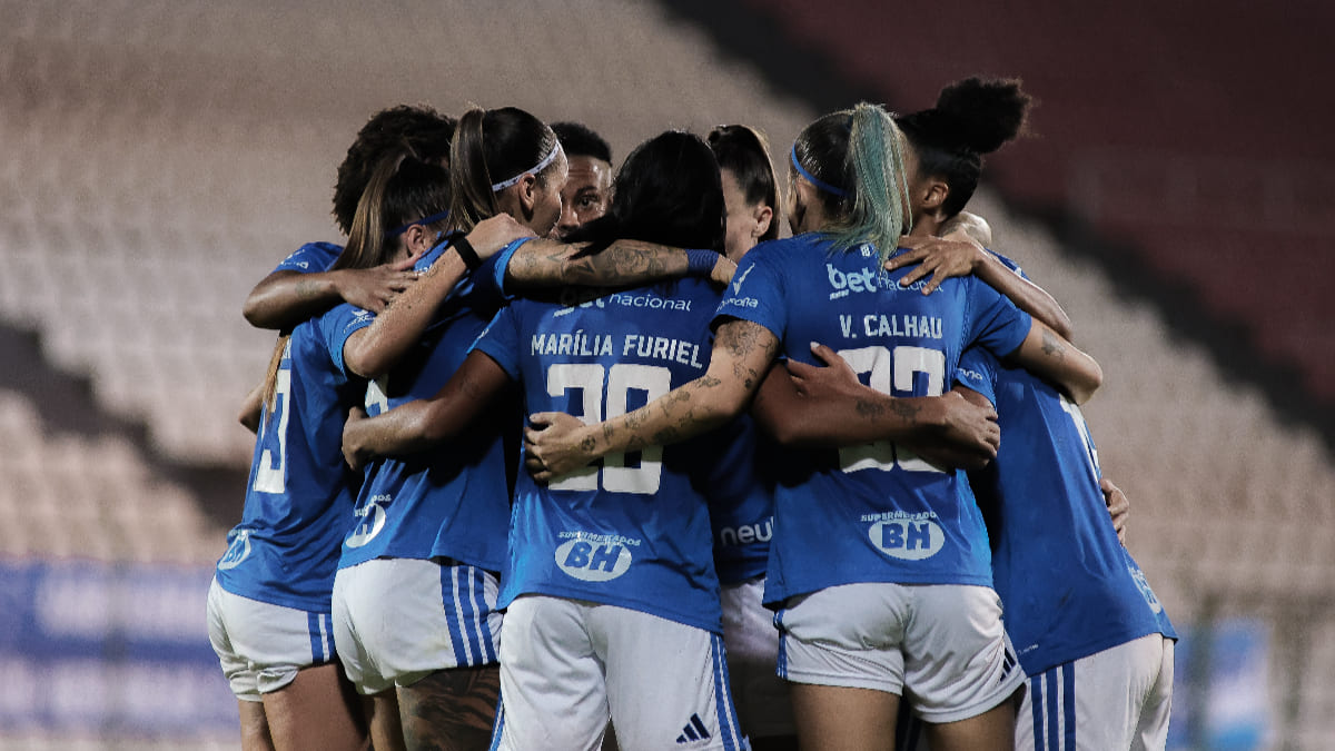 O adversário do Cruzeiro na terceira fase da Copa do Brasil Feminina