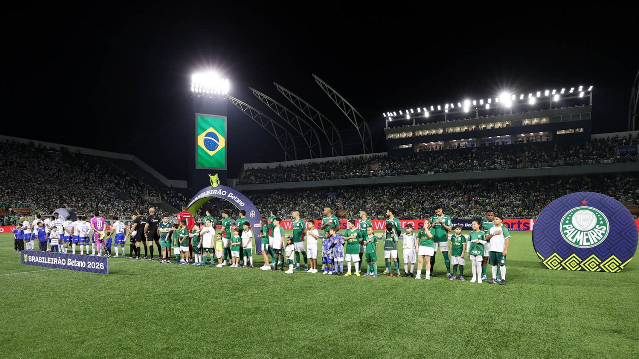 O público e a renda de Palmeiras x Cruzeiro na Arena Barueri
