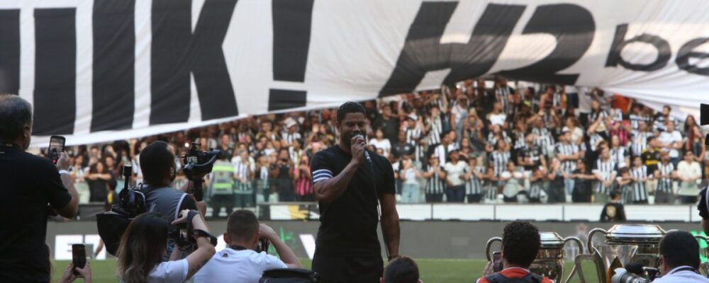 O último discurso de Hulk pelo Atlético: ‘Eu amo vocês’