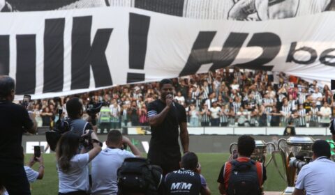 O último discurso de Hulk pelo Atlético: ‘Eu amo vocês’