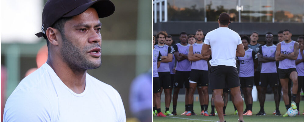O último pedido de Hulk para os jogadores do Atlético: ‘Seria meu presente’