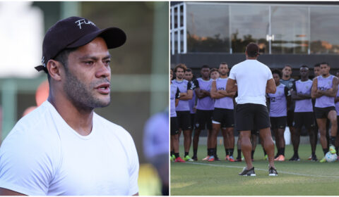O último pedido de Hulk para os jogadores do Atlético: ‘Seria meu presente’