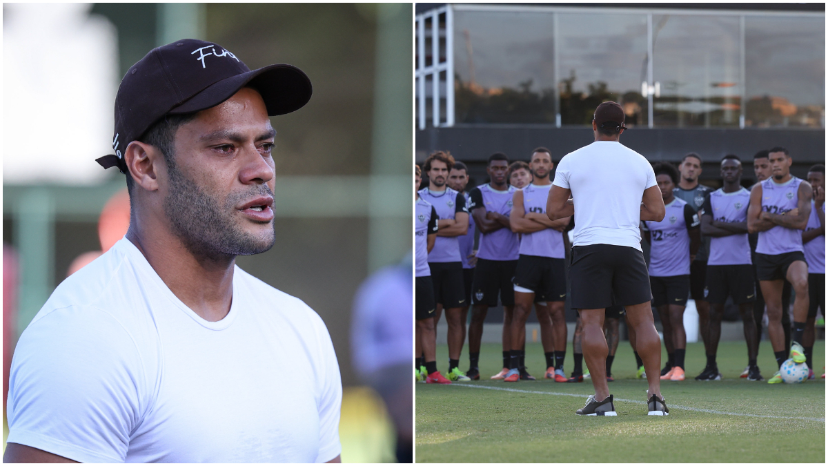 O último pedido de Hulk para os jogadores do Atlético: ‘Seria meu presente’