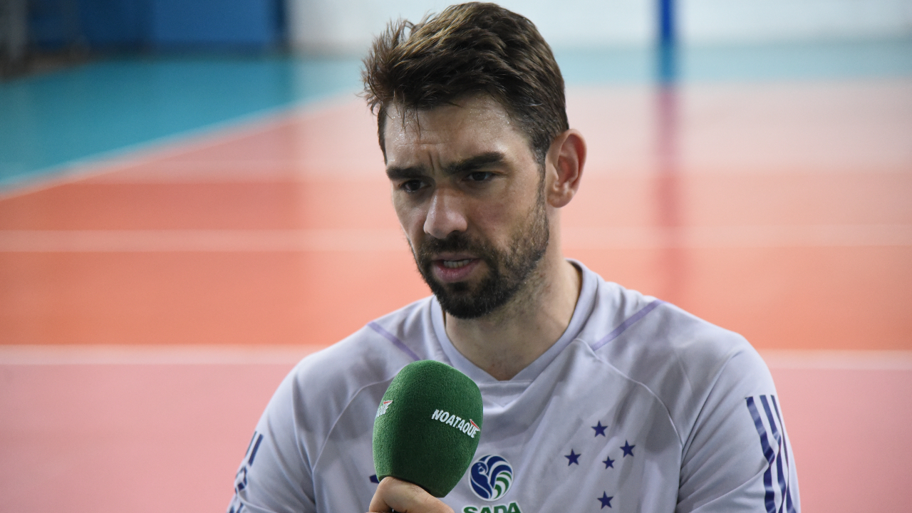 Vôlei: campeão olímpico aponta Lucão, do Cruzeiro, como melhor central brasileiro
