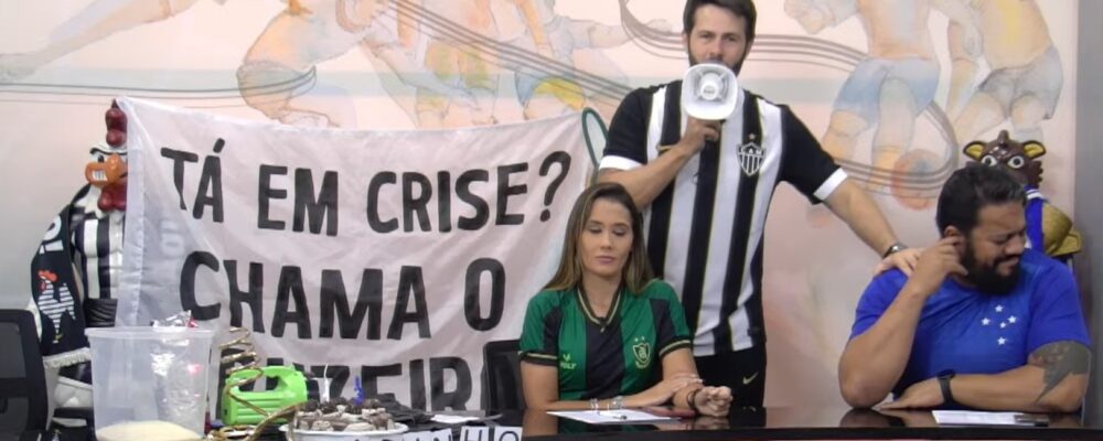 ‘Tá em crise? Chama o Cruzeiro’: Fael e Hugão debatem vitória do Atlético no clássico