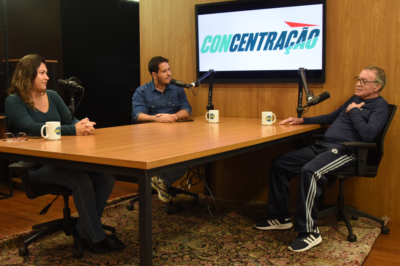 Natal, ex-jogador e ídolo do Cruzeiro, em entrevista ao programa Concentração, de No Ataque - (foto: Gladyston Rodrigues/EM/D.A. Press)