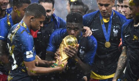 Atlético relembra homenagem de campeão da Copa pela França: ‘Todo mundo é atleticano’
