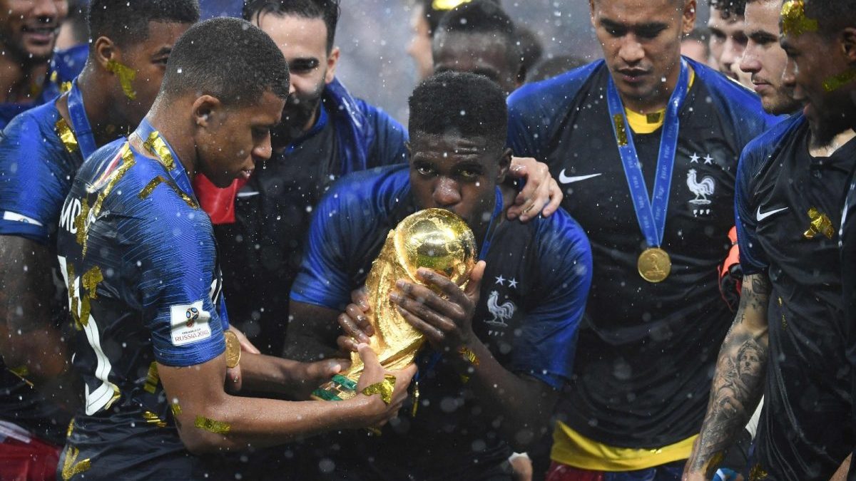 Atlético relembra homenagem de campeão da Copa pela França: ‘Todo mundo é atleticano’