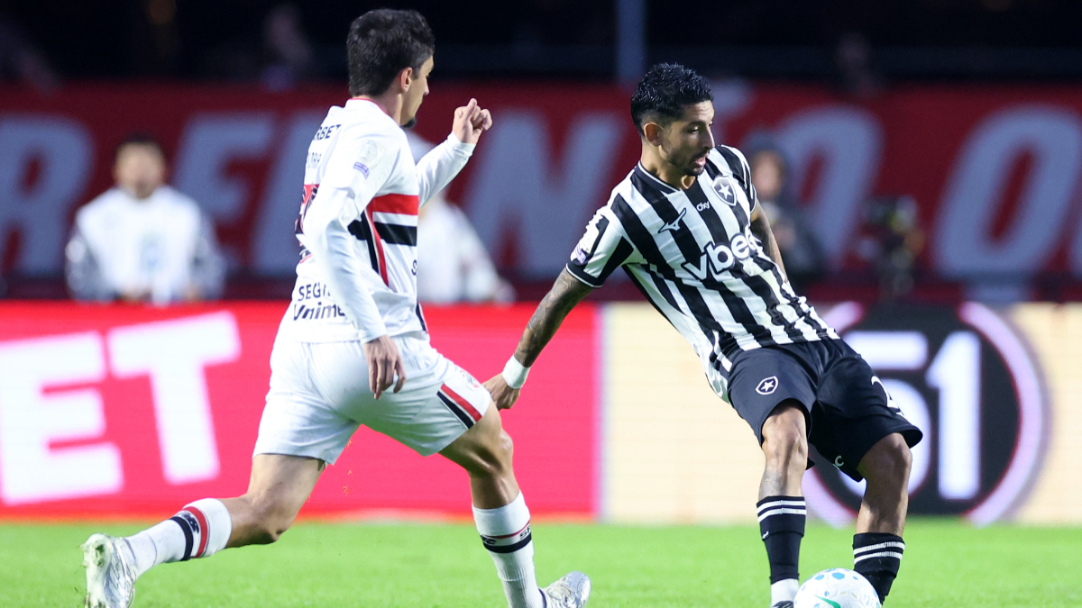Botafogo faz golaço no fim e empata com São Paulo no Morumbis pelo Brasileiro