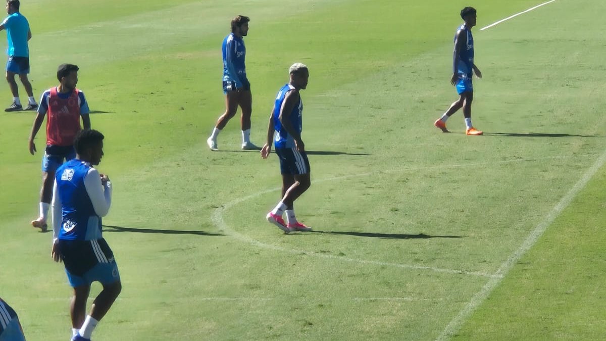 Golaço, reforço e ausências: como foi o treino do Cruzeiro nesta segunda-feira (29/6)?