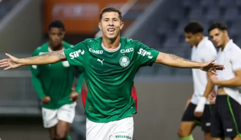 Palmeiras faz 7 a 1 no América e dispara na liderança do Brasileiro Sub-20