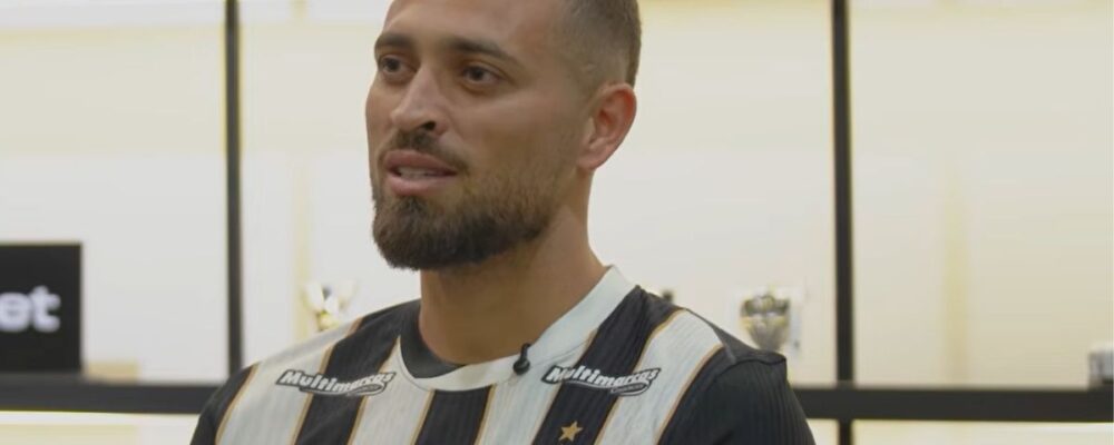 Reforço do Galo diz que se impressionou com torcida e avalia Arena MRV: ‘1º mundo’