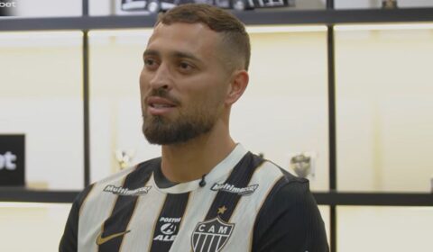 Reforço do Galo diz que se impressionou com torcida e avalia Arena MRV: ‘1º mundo’