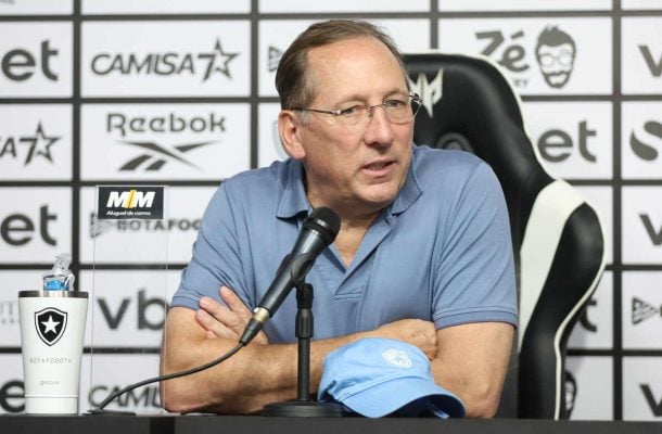 Textor convoca assembleia geral extraordinária no Botafogo; saiba motivo