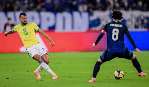 Último Brasil x Japão praticamente tirou jogador do Cruzeiro da Copa