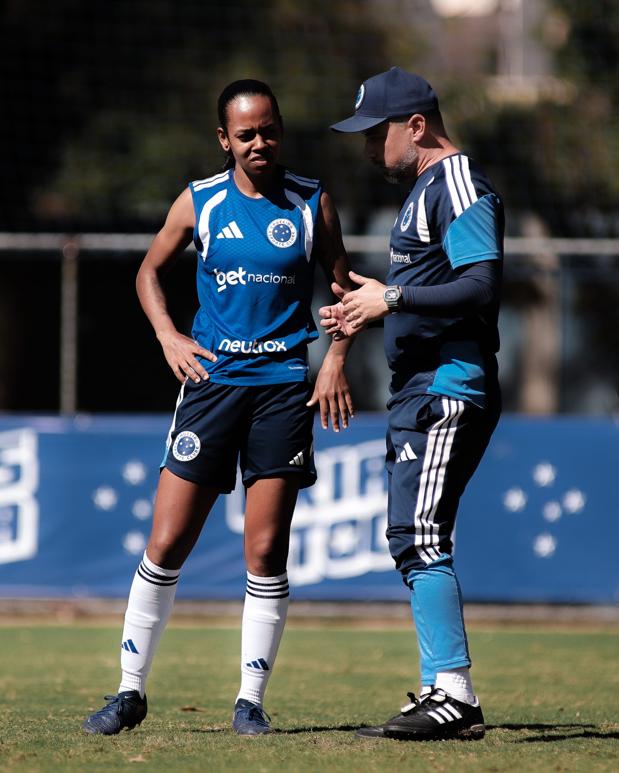 Jogo-treino na Toca da Raposa 1, em Belo Horizonte, entre Cruzeiro e Atlético