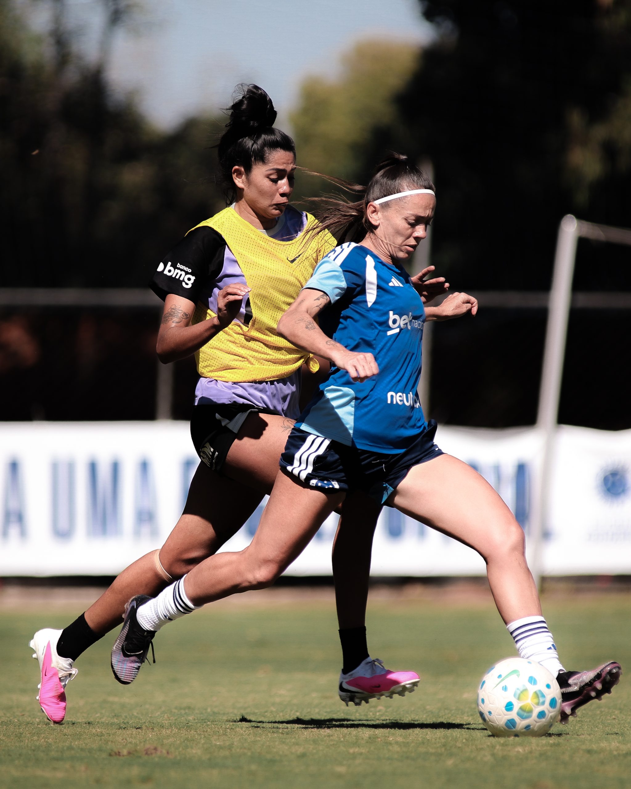 Jogo-treino na Toca da Raposa 1, em Belo Horizonte, entre Cruzeiro e Atlético