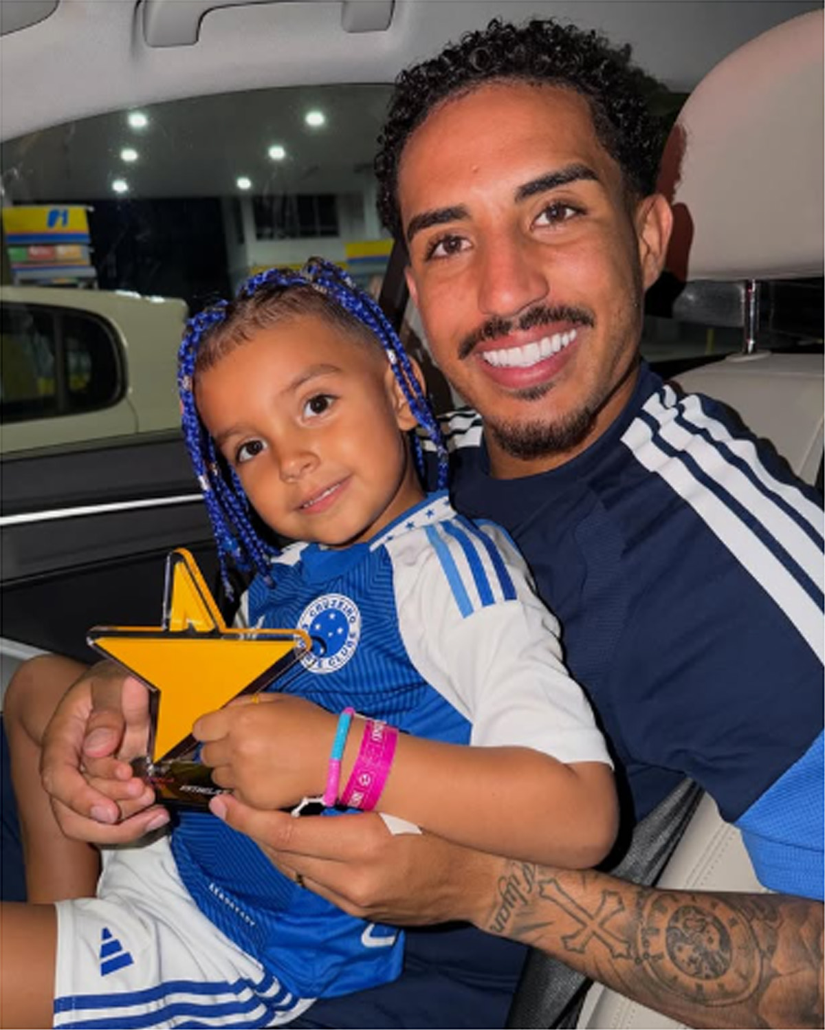 Christian com o filho Kilyan - (foto: Arquivo pessoal/Kilyan_baby)