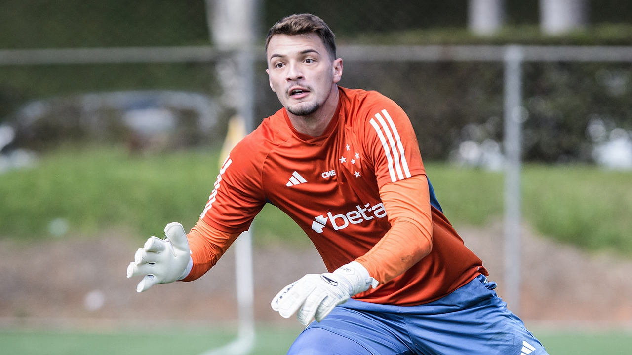 Gabriel Grando, jogador do Cruzeiro - (foto: Gustavo Aleixo/Cruzeiro)