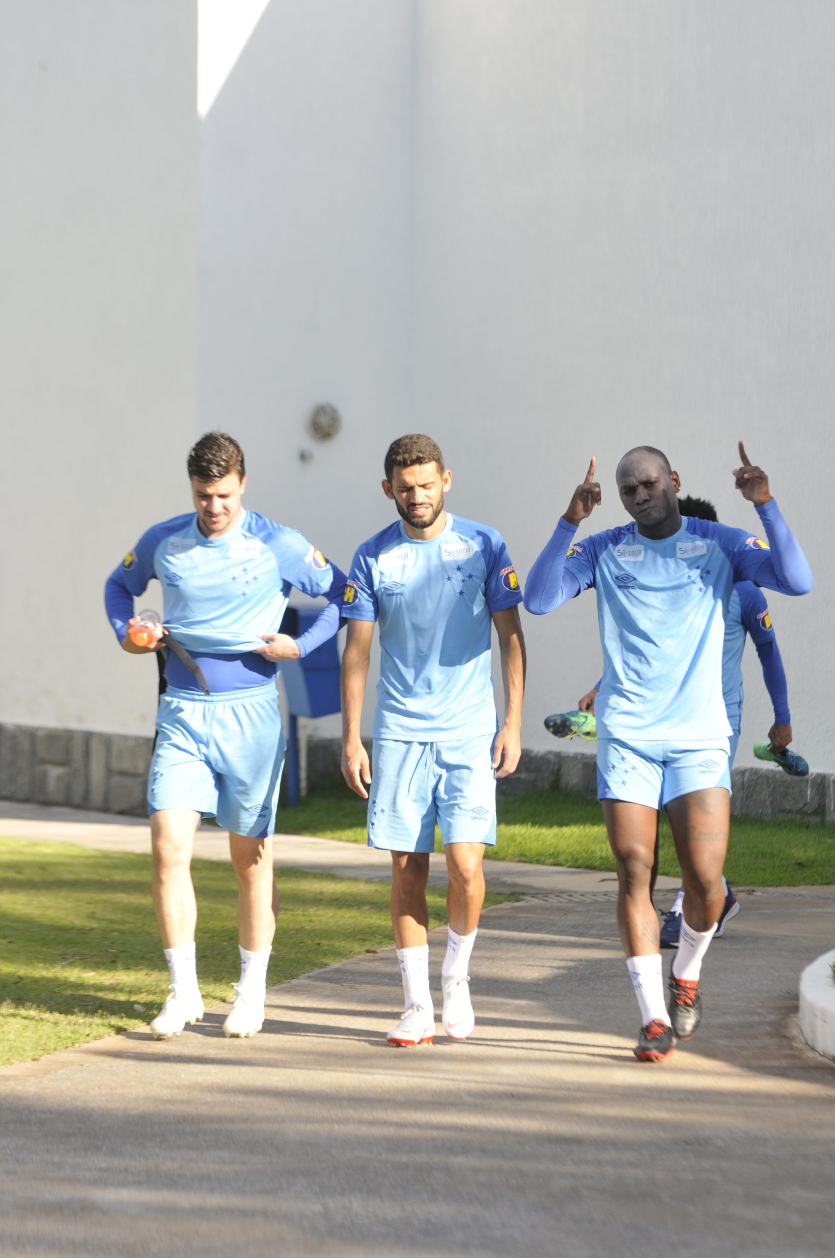 Renato Kayzer, Jadson e Sassá em 2019 - (foto:  Juarez Rodrigues/EM/D.A Press)