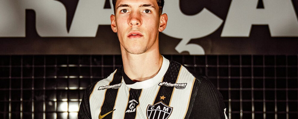 Atlético oficializa a contratação do atacante Thiago Borbas, do Bragantino