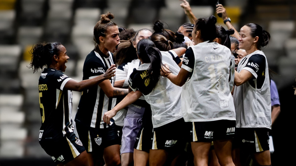 Com dois gols nos acréscimos, Atlético vence Atlético-PI e avança na Copa do Brasil Feminina