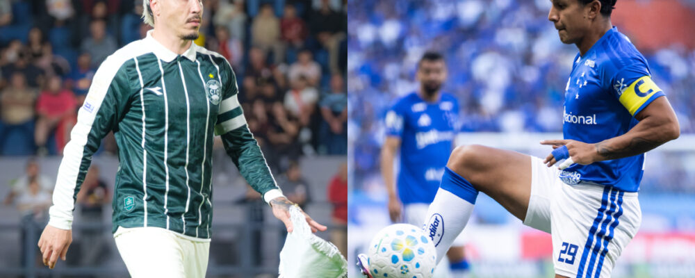 Coritiba x Cruzeiro: desfalques e prováveis escalações pelo Brasileiro