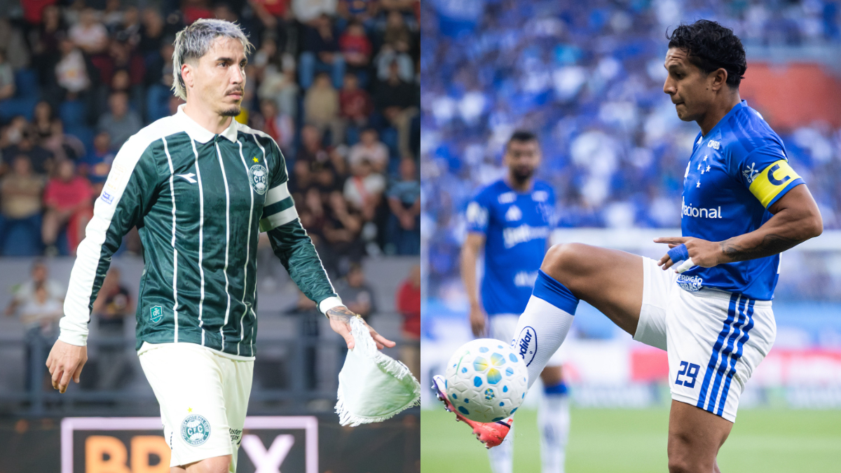 Coritiba x Cruzeiro: desfalques e prováveis escalações pelo Brasileiro