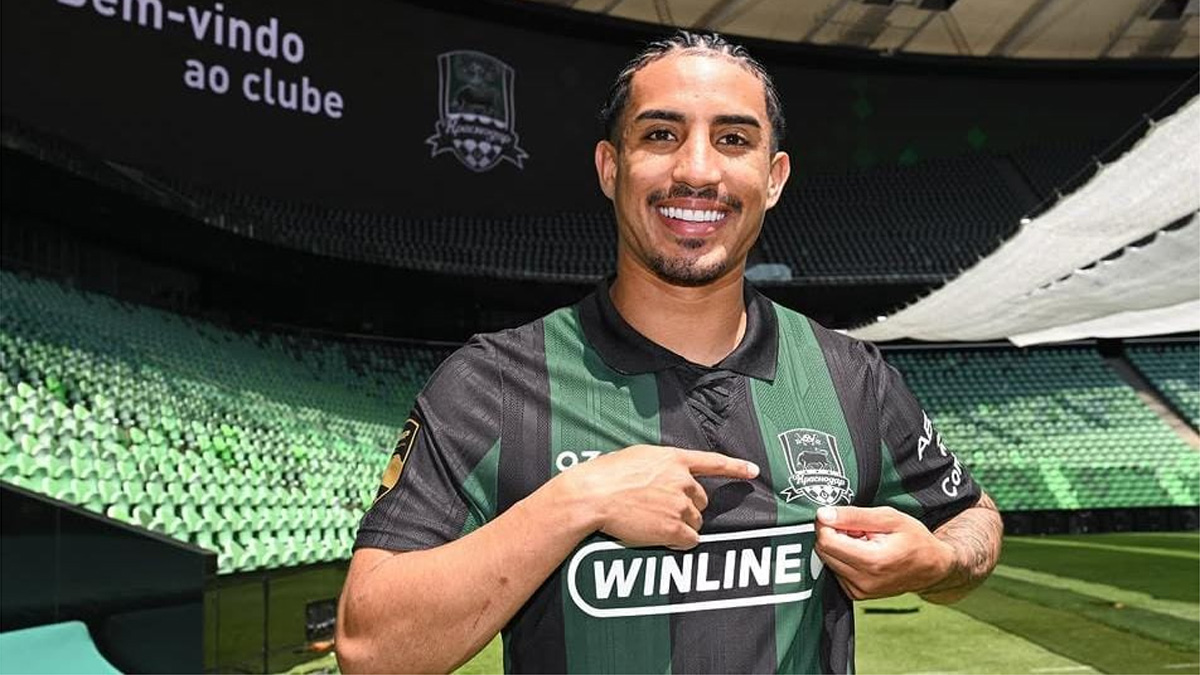Cruzeiro comunica venda de Christian, que é anunciado pelo Krasnodar