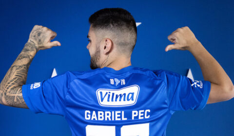 Cruzeiro oficializa número de Gabriel Pec