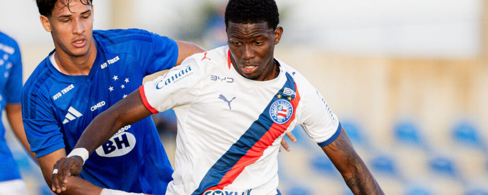 Cruzeiro perde para o Bahia na última rodada, mas vai ao mata-mata do Brasileiro Sub-20