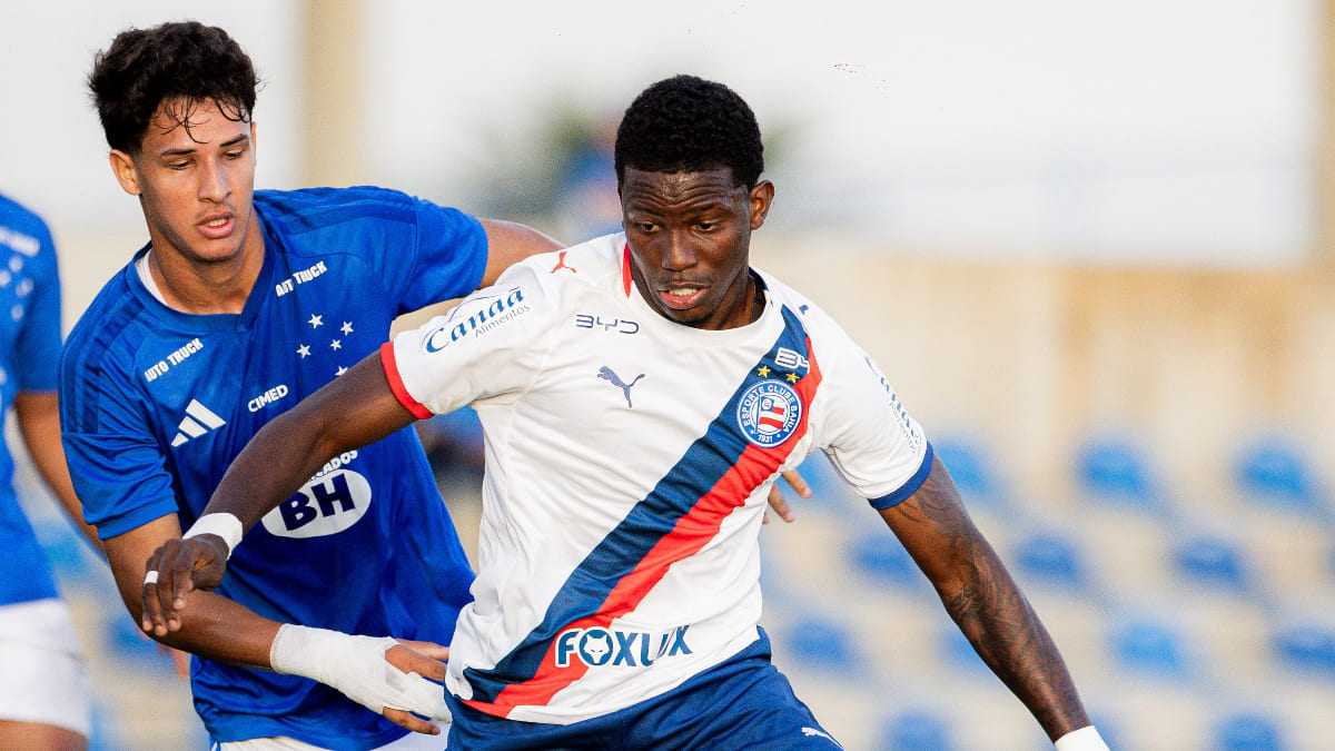 Cruzeiro perde para o Bahia na última rodada, mas vai ao mata-mata do Brasileiro Sub-20