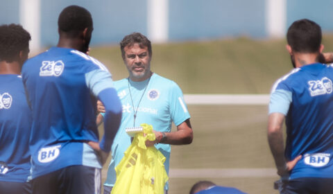 Cruzeiro tem sete pendurados antes de jogo contra Coritiba