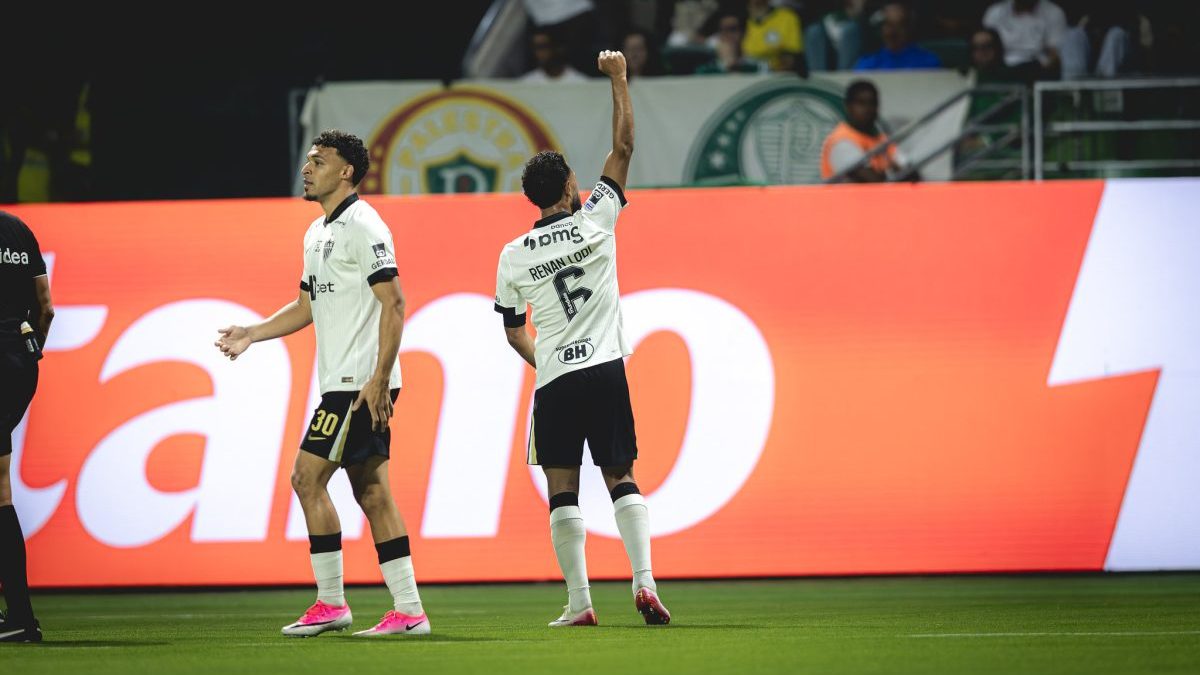 Destaque do Atlético conta bastidores de ‘presente’ recebido contra o Palmeiras