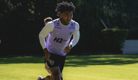 Dupla do Atlético passa por recondicionamento físico antes de treinos com grupo